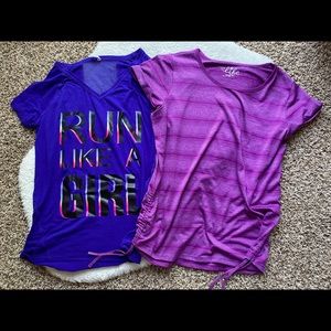 Athletic Dri fit material running tshirts